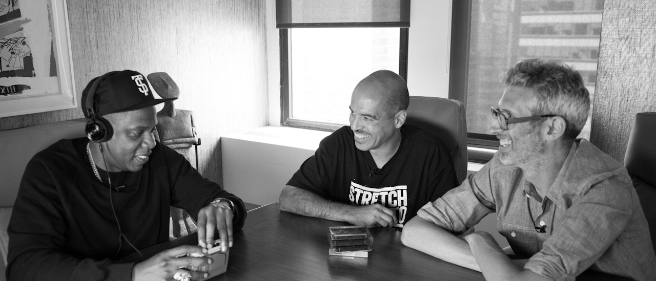 A conversation during a documentary production