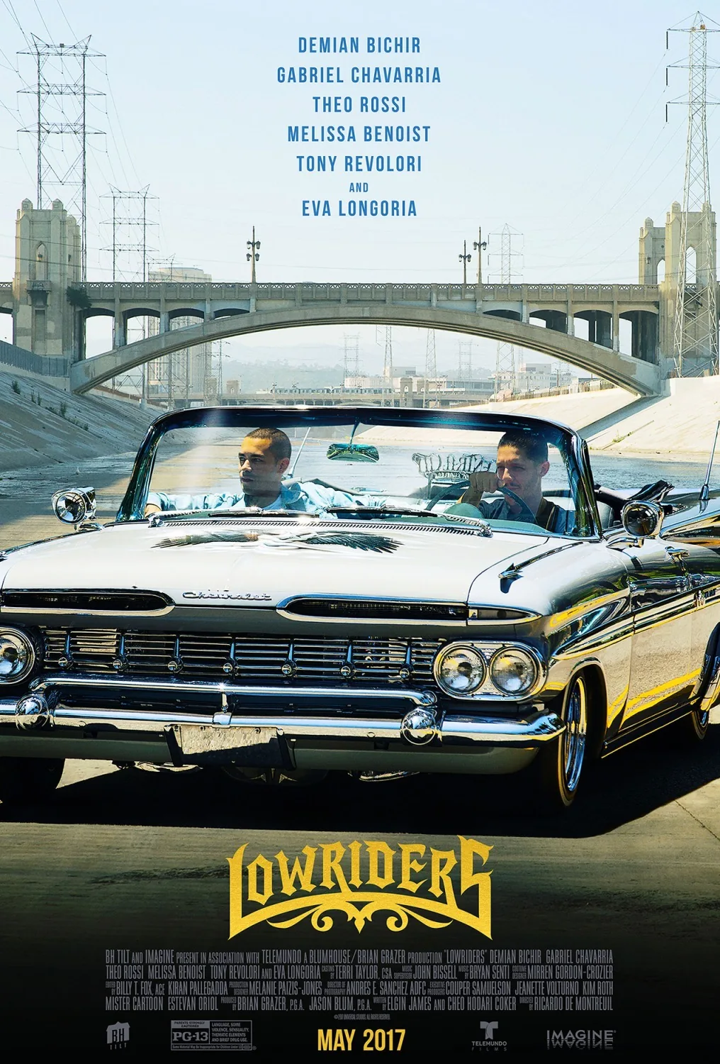 Lowriders film poster featuring a classic car