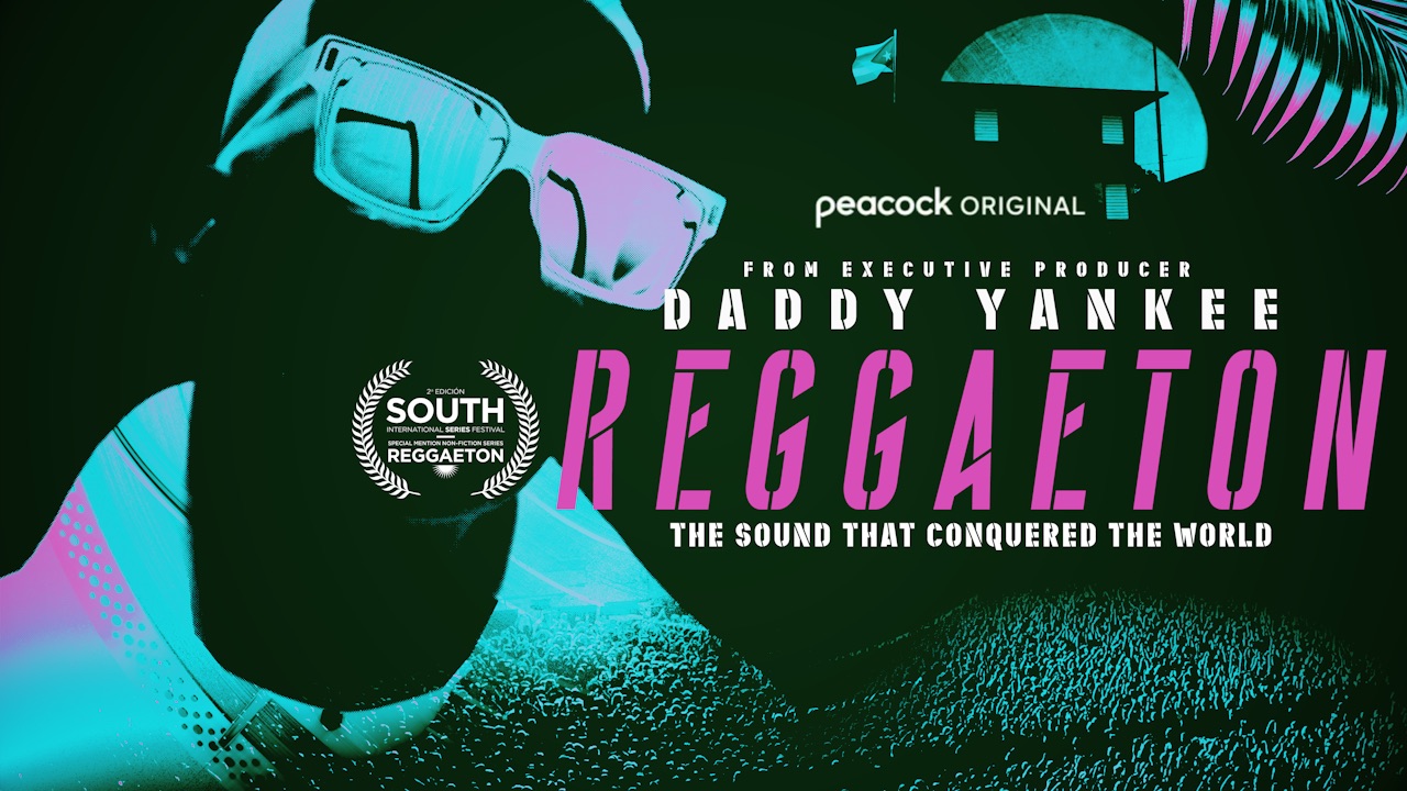 Reggaetón: The Sound That Conquered the World, Peacock Original key art