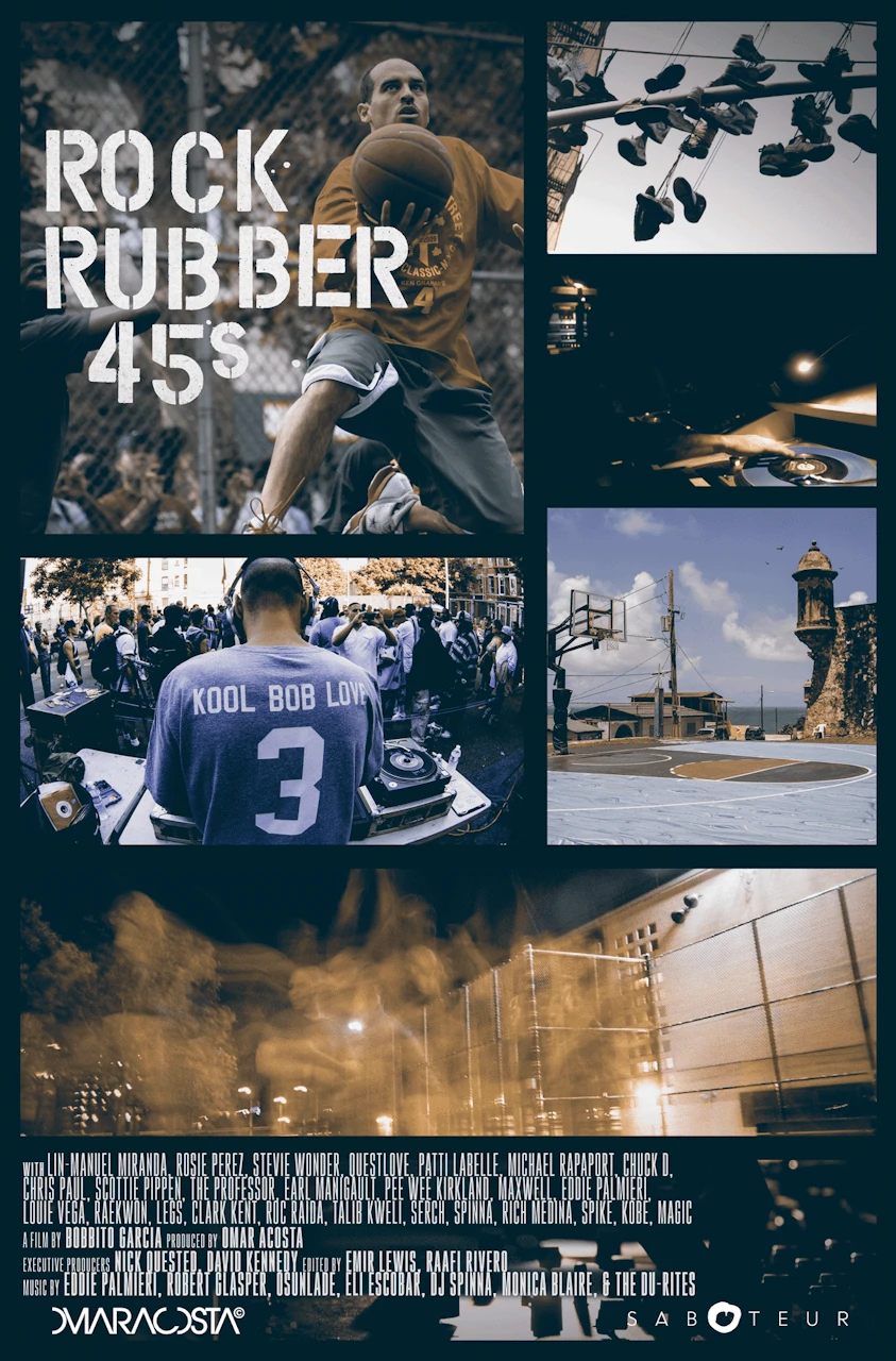 Rock Rubber 45s poster